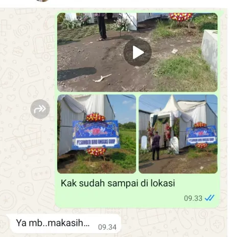 Pengiriman Karangan Bunga Gonoharjo Limbangan