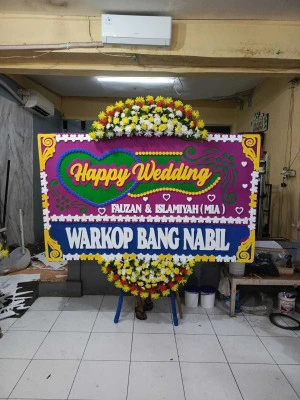 Papan Bunga di Gonoharjo Limbangan