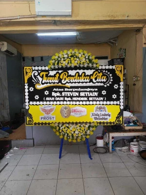 Papan Bunga di Gonoharjo Limbangan